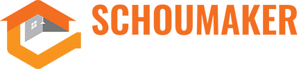 Peintre en batiment entreprise de peinture ravalement de facade Muret Tournefeuille Portet sur Garonne - Schoumaker - Logo white baseline